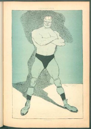 Luchadores - Petersen - [Dibujo]