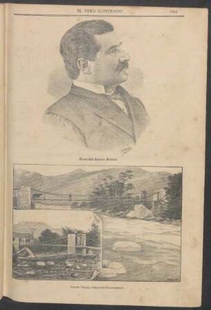[Retrato del] Honorable Honoré Mercier.