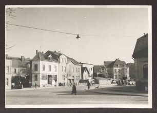 Meiersfelder Straße Kreuzung Lange Straße (?). Detmold