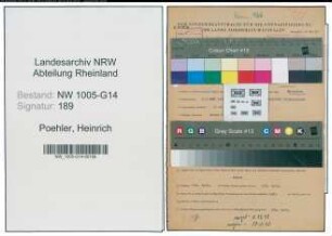 Entnazifizierung Heinrich Poehler , geb. 03.03.1902 (Geschaeftsfuehrer)