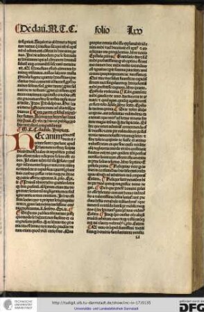 Hec animadvertenda in civitate sunt que sunt apud Platonem nostrum scripta divinitus...