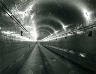 Der alte Elbtunnel, Hamburg