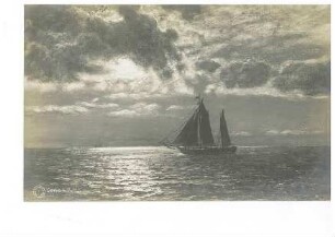 Segelschiff auf einem See