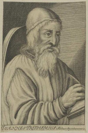 Bildnis des Johannes Trithemius