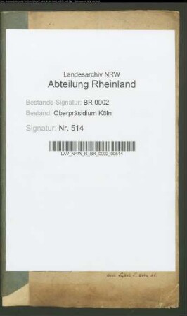 Anschaffung von Ketten zum Transport der Gefangenen durch die Gendarmerie