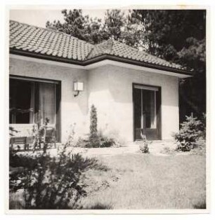 Garten Hans Simon, Berlin-Gatow: Terrasse