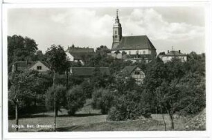 Krögis. Blick auf Krögis