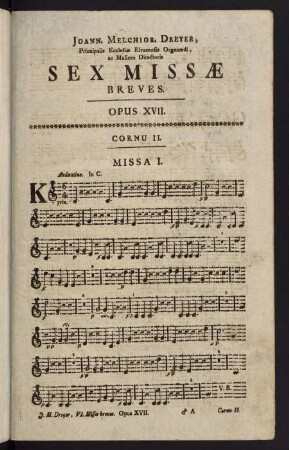 1-15, Cornu II. Missa I. - Missa III.