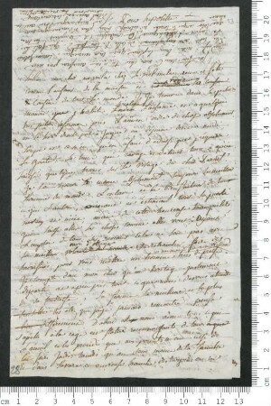 Brief von Victorine de Chamisso an Charles de Chamisso und Hippolyte de Chamisso