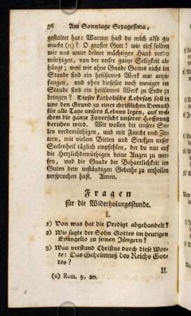 56-58, Fragen