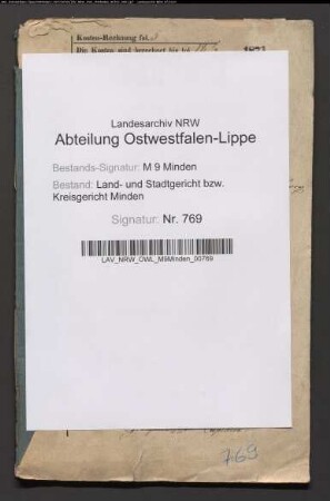 Sonstige: Hunecke, Bernhard Georg: