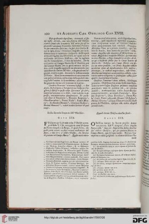 Caput XIX / Capo XIX