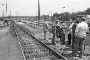 Informationsveranstaltung der Bundesbahndirektion Karlsruhe für Arbeitsvermittler und Berufsberater vom Arbeitsamt Karlsruhe