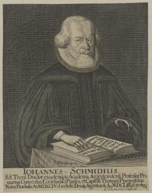 Bildnis des Iohannes Schmidius