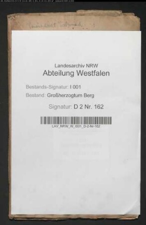 Benutzung der Gebäude des vormaligen Kollegiatstifts zu Beckum