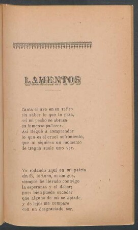 Lamentos