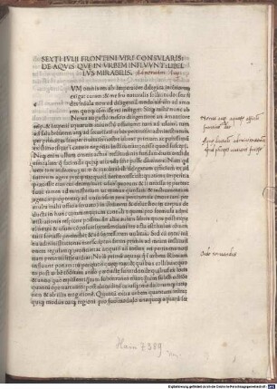 De aquis urbis Romae