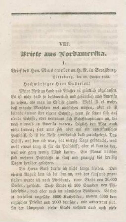 182-194 Briefe aus Nordamerika