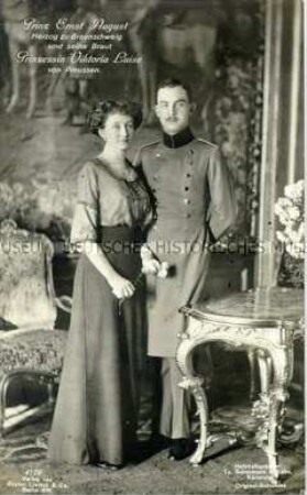 Viktoria Luise von Preußen mit Ernst August von Braunschweig-Lüneburg
