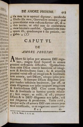 413-414, Amore sui ipsius per amorem ...