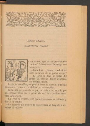 Capítulo CXXXIII - Conflicto grave