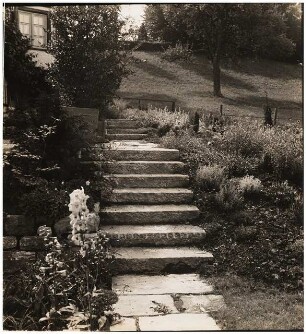 Garten Suidter, Luzern: Treppe