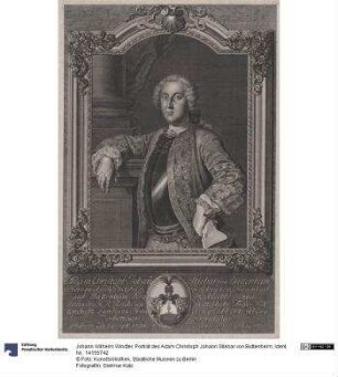 Porträt des Adam Christoph Johann Stiebar von Buttenheim
