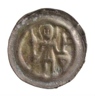 Münze, Pfennig, Brakteat, 1254/1260