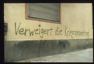 Verweigert die Kriegsvorbereitung!