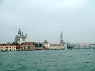 Venedig: Ansicht von Il Redentore über den Canale della Giudecca