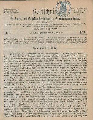 5. April 1876-21. März 1877 = No. 1-24