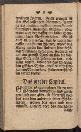 Das vierdte Capitul