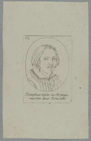 Bildnis des Josephus Caesar de Arpinas