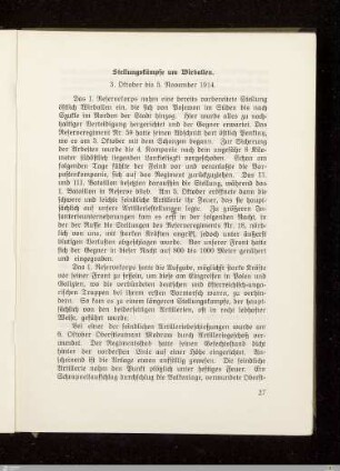 Stellungskämpfe um Wirballen