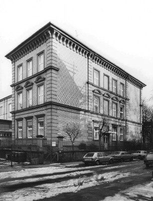 Comeniusschule (ehem. Lersnerschule); Frankfurt, Burgstraße 59, Germaniastraße 40