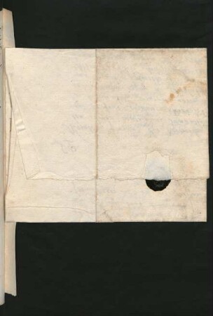 Brief, lat. (eingebunden)