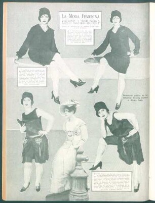 La moda femenina : ¿Llegarán a vestir pantalones nuestras mujeres?