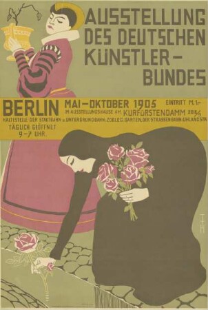 Ausstellung des deutschen Künstlerbundes Berlin Mai-Oktober 1905