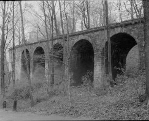 Dresden, Schloß Albrechtsberg, Viadukt