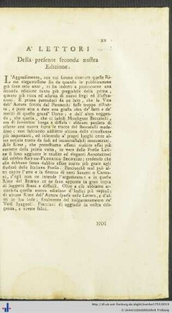 A‘ Lettori