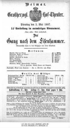 Der Gang nach dem Eisenhammer