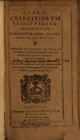 Liber exercitiorum spiritualium