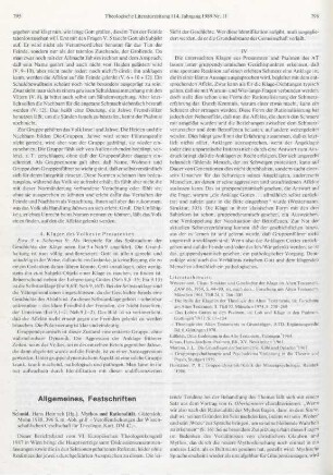795-799 [Rezension] Mythos und Rationalität