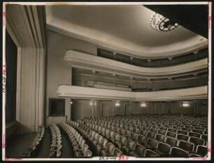 Carl-Theater (auch: Schauspielhaus), Leipzig: Ansicht Bühne und Zuschauerraum