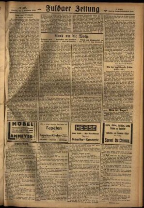 Zweite Ausgabe vom Sonntag, den 04. November 1928.