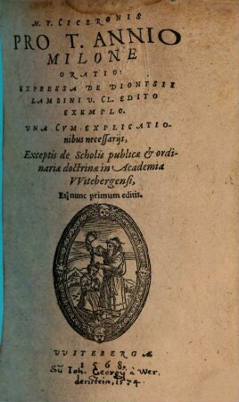 Pro T. Annio Milone oratio