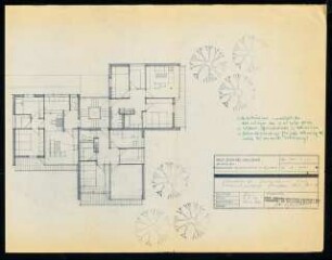 Mehrfamilienhaus, Hohenlimburg: Grundriss 1:100