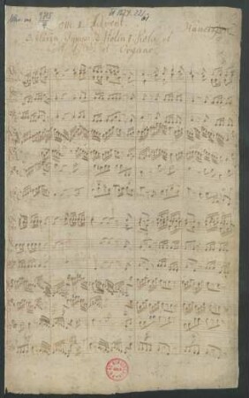 Machet die Tore weit; V (3), Coro, orch