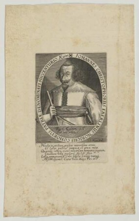 Bildnis des Johannes Christophorus Eberlinus