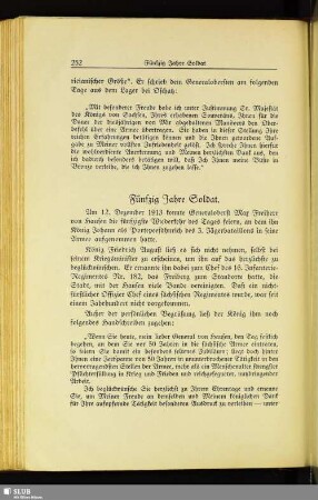 Fünfzig Jahre Soldat